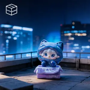 QIQI-MEOW PRESENT 2nd gen  beans Mystery Boxes Bag Pendant Bunny Plush Dolls Soft Collectibles