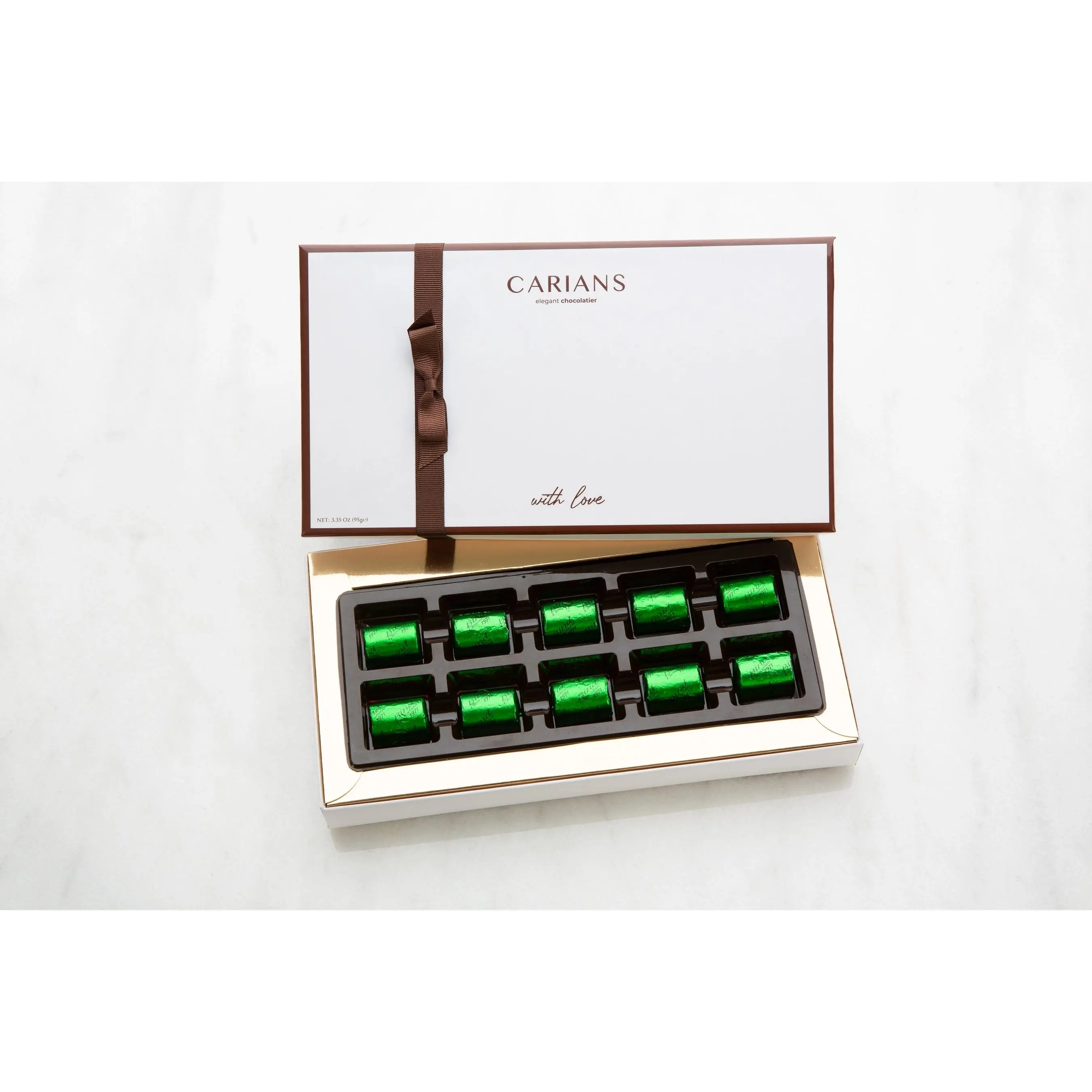 Premium Dubai Chocolate Marble White Gift Box, Perfect gift