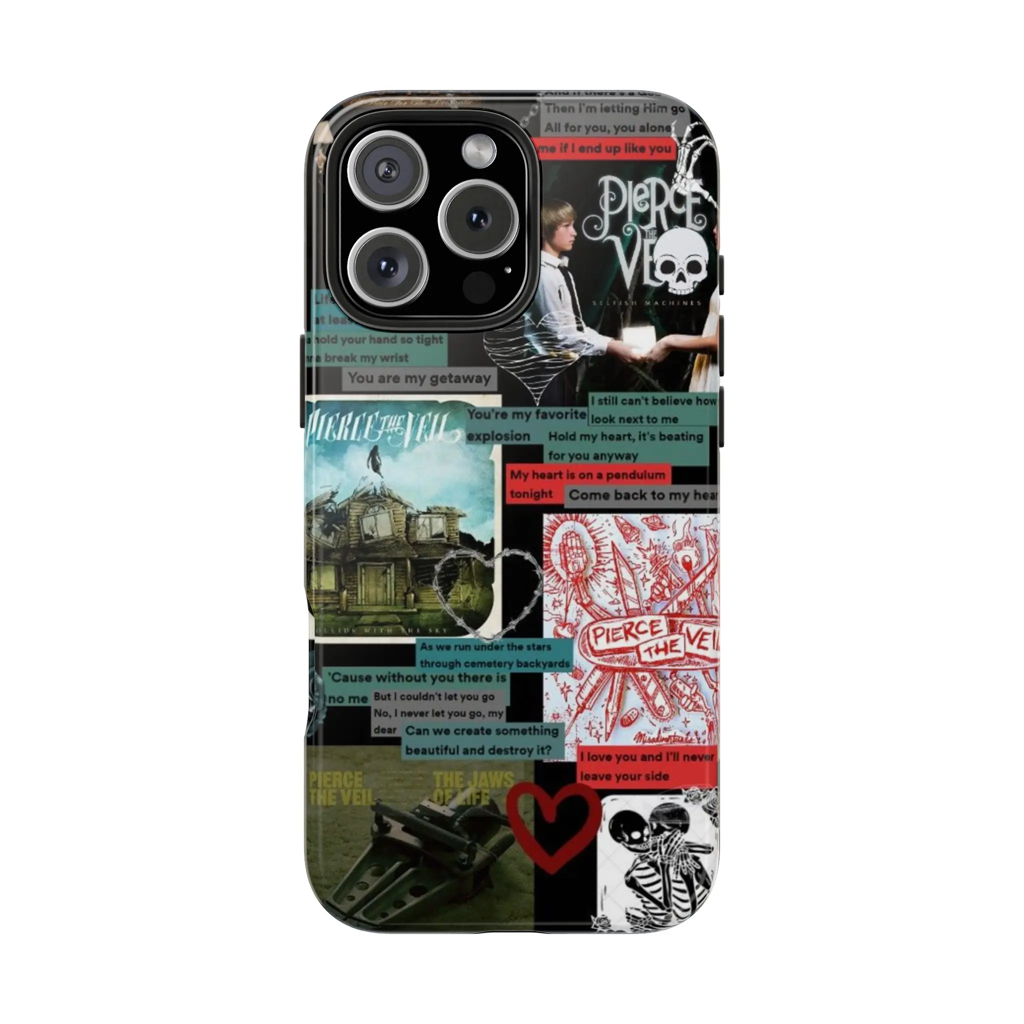 Pierce The Veil Tough Phone Case For iPhone 17 16 15 14 13 12 11, Samsung S25 S24 And More, Case Cover - TikTok Shop Pierce The Veil Tough Phone Case For iPhone 17 16 15 14 13 12 11, Samsung S25 S24 And More, Case Cover - TikTok Shop