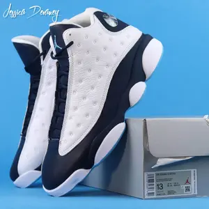 Dark Powder Blue Obsidian White and Blue new Men's lace-up outdoor sneakers Breathable casual running shoes