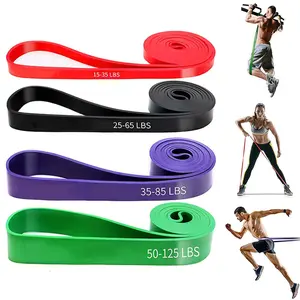 Resistance Bands, Exercise Bands, Pull Up Assist Bands Set of 4, Band Set with Door Anchor - Bands for Working Out,Band for Men and Women Fitness Training,Home Workouts