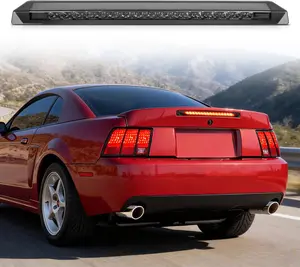 Nilight Third Brake Light Tail High Mount 3rd Stop Lights Smoked Lens Compatible with Ford Mustang 1999 2000 2001 2002 2003 2004 Car Rear Center Cab Lamp,summervibes Led Beacon Car Accessories
