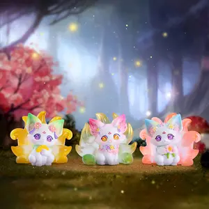 3rd Series Nine-Tailed Fox Blind Box Trendy Toys Cute Guochao Figurines Exquisite Desk Ornaments Perfect Gift for Girls