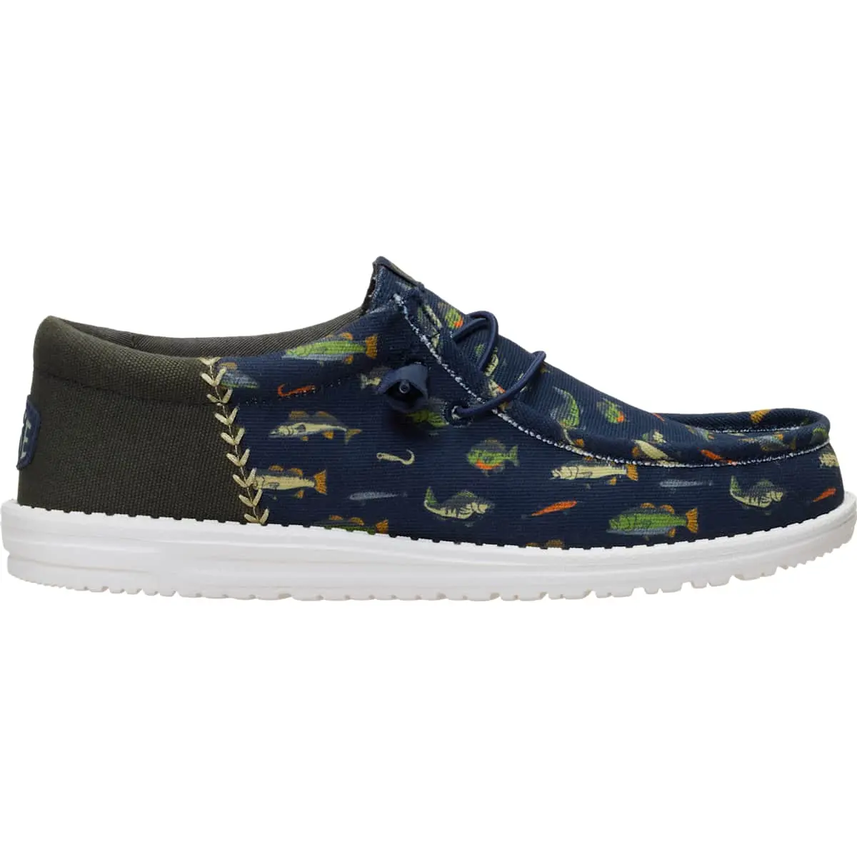 HEYDUDE Wally Funk Fishing - Comfortable Slip on Shoes for Men