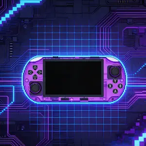 Sf3000 Retro Handheld Console, Open Source Linux System, IPS HD Screen, Dual Joysticks, USB Charging Battery, Portable Gaming Computer