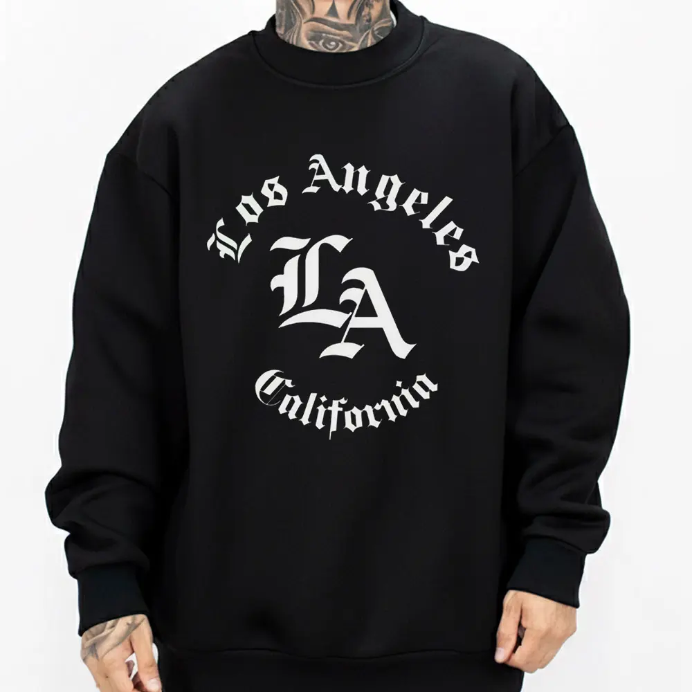 LA Orginal Chicano Clothing, Chicana, Mexican Clothes, Lowrider Clothes, Oversized Graphic Tee Medium Heavy Sweatshirt Hoodie for Men & Women 191201