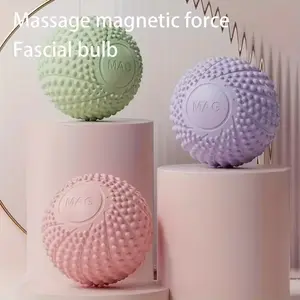 Deep Fascia Massage Ball for Muscle Recovery and Yoga Pilates Fitness, Spiky Hedgehog Ball for Muscle Relaxation and Soles, Ideal for Yoga and Sports
