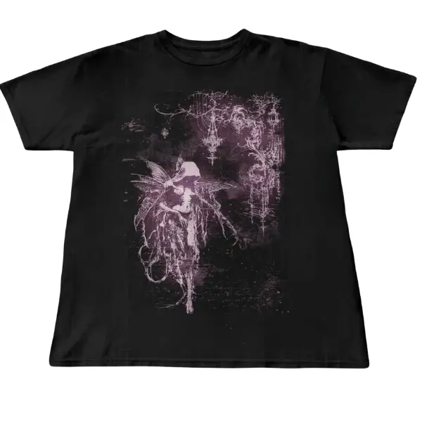 Y2k T-Shirt, Cute shirts, Retro graphic tee, Alt gothic clothing, Cool y2k graphic tees, Grunge shirts, Y2k clothing, Goth tshirt, Unisex