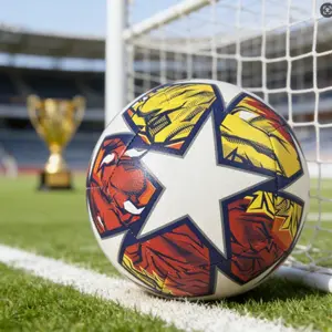 5 Number Soccer Ball, Training Competition Equipment, Star-Shaped Design, Ideal for Practice and Matches, Durable Football, Football Balls