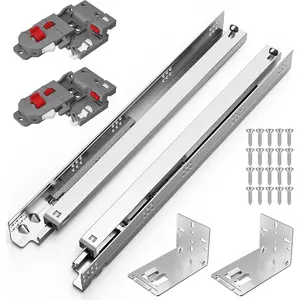 12 15 18 21 Inch Undermount Soft Close Drawer Slides, Full Extension  Locking Device, Rear Mount Brackets, Concealed Bottom Mount Rails for  Frame Cabinet, 100 LB(15 inch, 6 Pair)