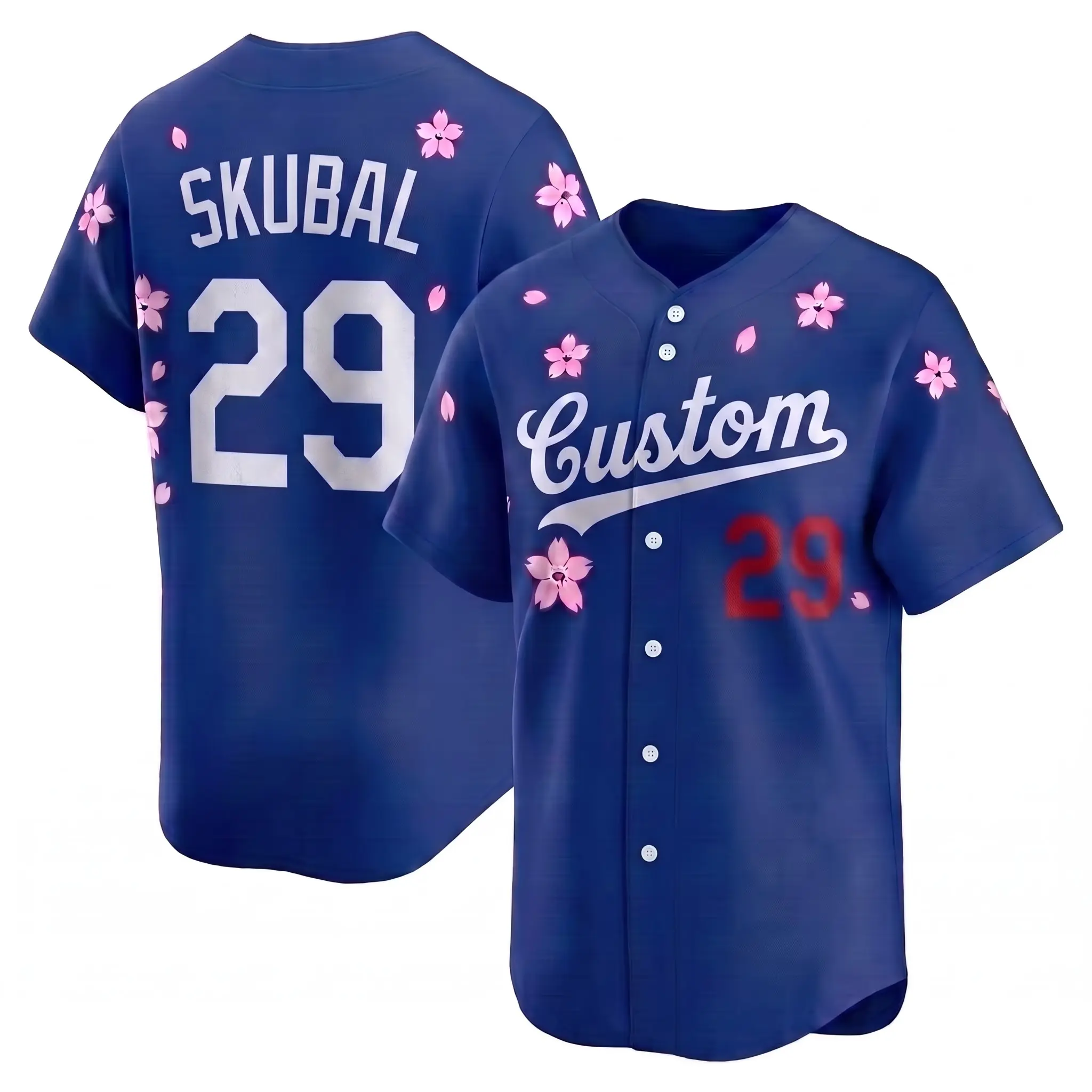 Los Angeles Retro Baseball Jersey, White Button Up Sports Shirt, Number 29 Fan Edition for Men Women, White Baseball Jersey Apparel
