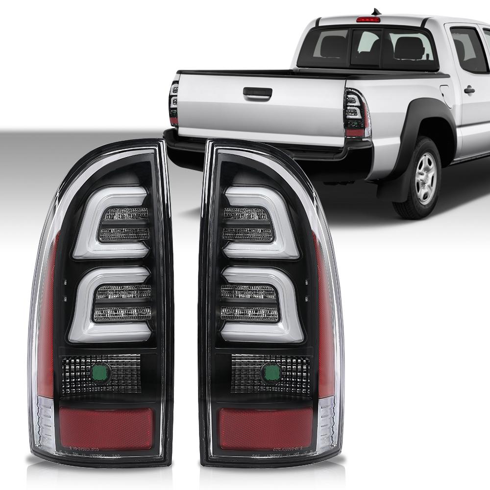 Tail Light Brake Parking Lamps Fit For Toyota Tacoma 05-15 3d Led Tube Bar