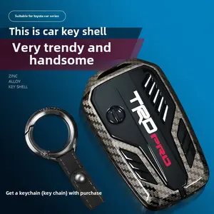 Compatible Toyota Key Case Camry Prado Levin Highlander RAV4 Sienna Shell Avalon Car Key Cover