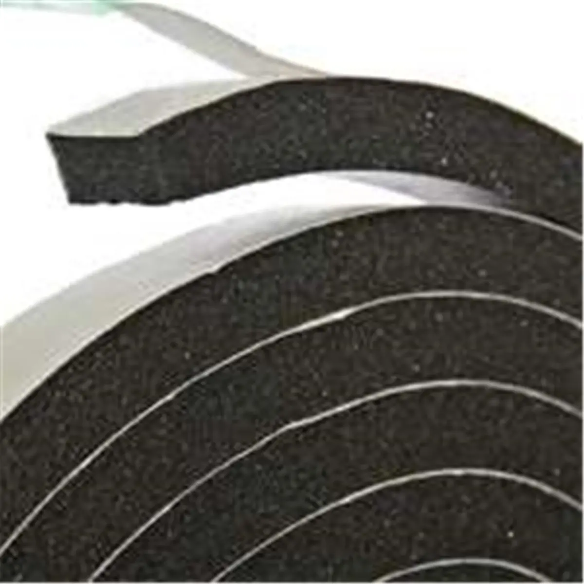 212 MAIN R538H Black High-Density Adhesive Rubber Foam Sponge Tape - 0.37in x 10Ft (3/8 x 5/16 in, 0.15 lbs) Waterproof Tape for Sealing, Gap Filling, Shock Absorbing, Interior/Exterior Home Improvement Use