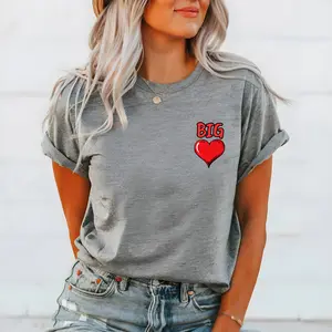 "BIG HEART" Unisex Jersey Short Sleeve Tee