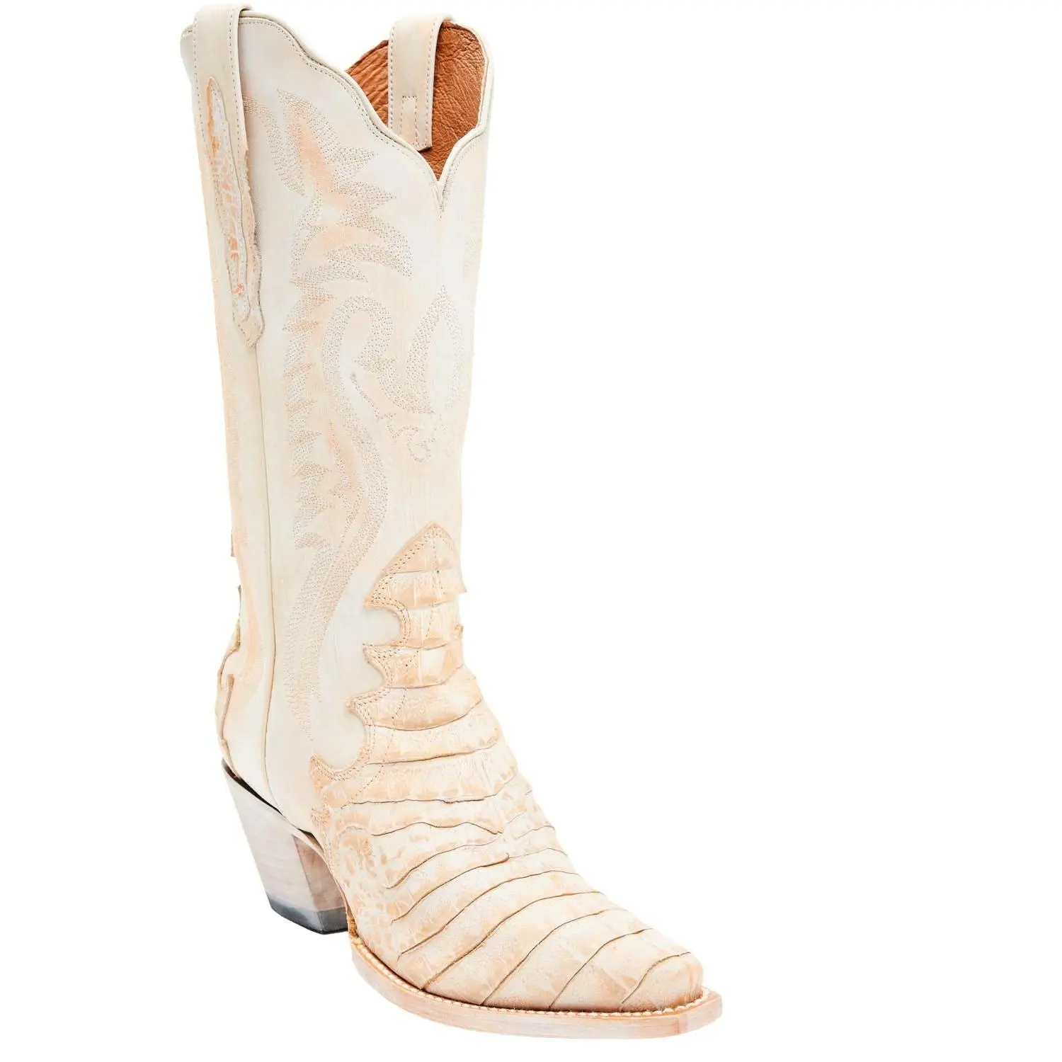 Dan Post Women's Caiman Print Western Boot Snip Toe - Dpbb053