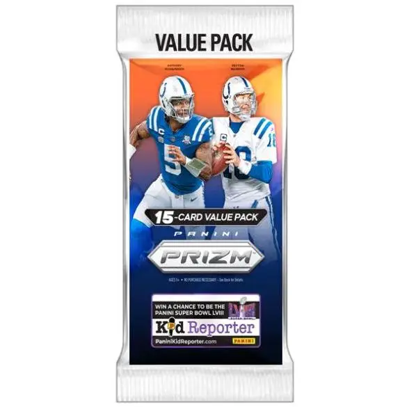 2023 Panini Prizm Football Fat Pack Trading Cards
