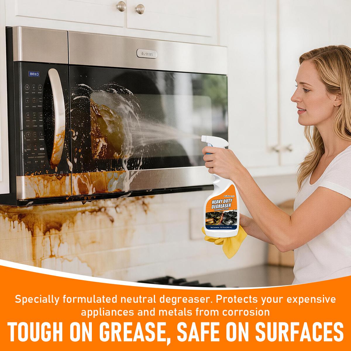 EcoPure Lab Heavy Duty Degreaser – Powerful Kitchen Degreaser Spray, Grease Remover for Stove, Oven, Range Hood & Grill – Removes Tough Oil, Burnt Grease & Stains Fast – No Residue, Non-Toxic Enzyme Cleaner#Summervibes EcoPure Lab Heavy Duty Degreaser – Powerful Kitchen Degreaser Spray, Grease Remover for Stove, Oven, Range Hood & Grill – Removes Tough Oil, Burnt Grease & Stains Fast – No Residue, Non-Toxic Enzyme Cleaner#Summervibes