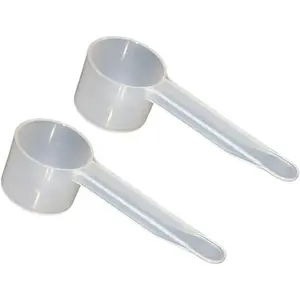 5 Gram Scoop 2-Pack for Creatine, Powders, Cooking, Recipes, Lab, Food Grade, Meets FDA Standards, USA Made