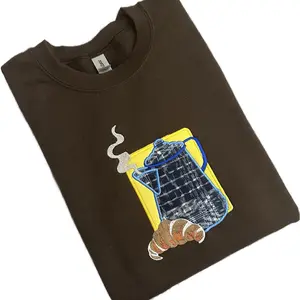 Café con pan  Brown sweatshirts