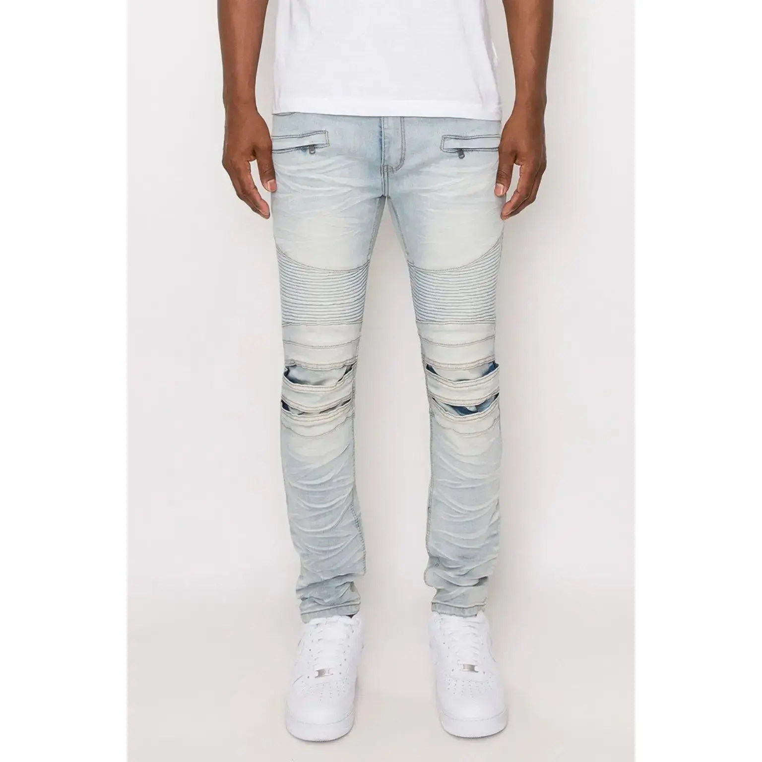 Get Started Stacked Skinny Flare Jeans