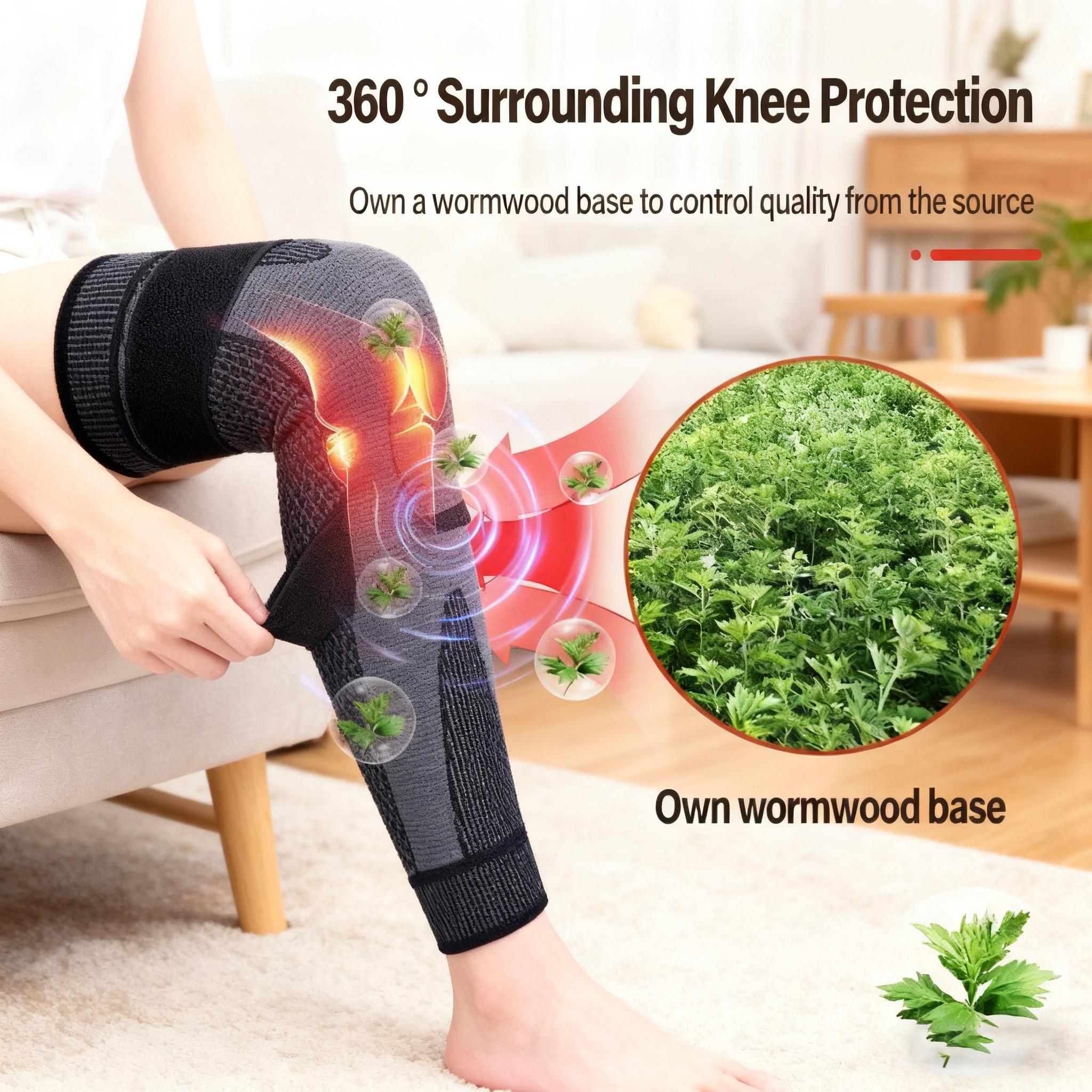 High - quality Cozy Knee & Leg Sleeves! These trendy, non - slip long cotton sleeves are perfect for fall and winter. They're comfortable, supportive, flexible, and moisture - wicking, alleviating joint pain in sports or daily life. Unisex, Mother's Day