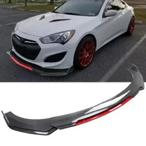 for Hyundai Genesis Coupe Carbon fiber Style front Bumper Lip Spoiler Splitter