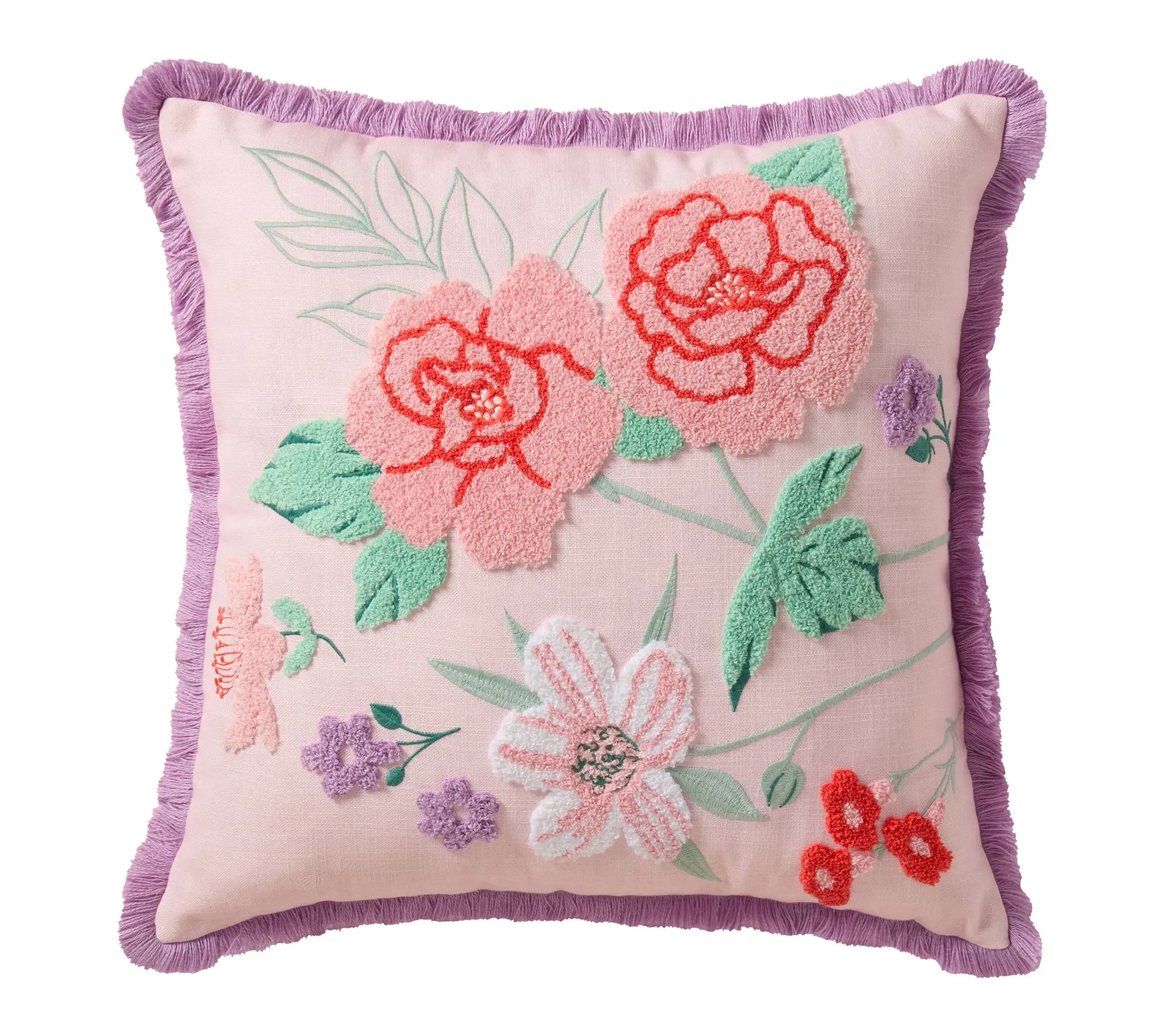 Hallmark 18" x 18" Bloom for Mom Cotton Decorative Pillow Hallmark 18" x 18" Bloom for Mom Cotton Decorative Pillow