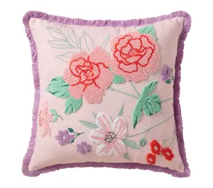 Hallmark 18" x 18" Bloom for Mom Cotton Decorative Pillow