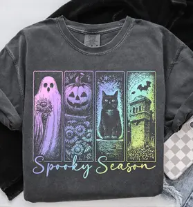 Comfort Colors Spooky Season Shirt, Spooky Halloween Shirt, Womens Halloween Shirt, Spooky Fall Shirt, Halloween Gift Tee, Women Spooky Tee