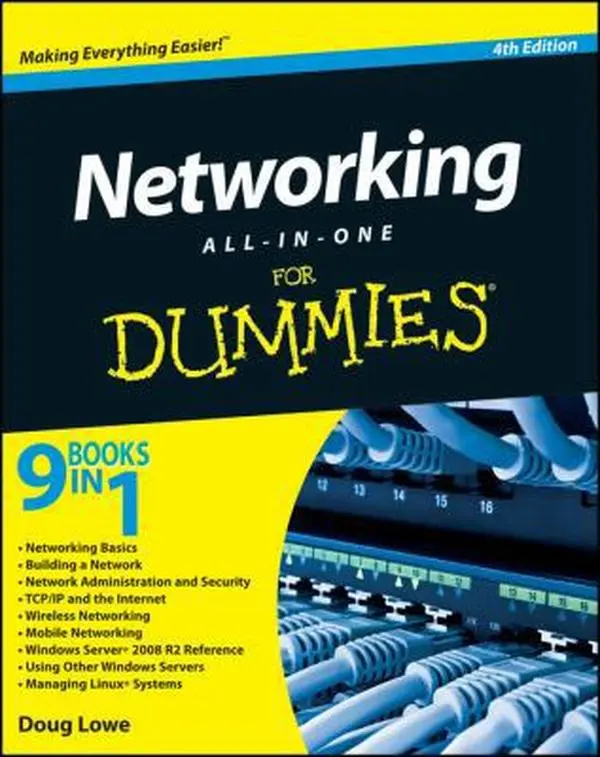 USED Book - Networking All-in-One For Dummies by Doug Lowe (Paperback) - english