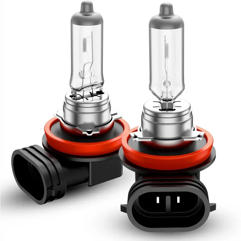 H11 Headlight Bulbs, 2Pcs 12V 55W H11 Halogen Bulbs Replacement for Car Truck Headlight Bulb, 3800K Amber Yellow2026