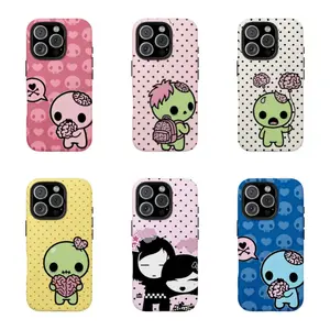 Pastel Goth Zombie Babes Phone Case,for iPhone 16 15 14 13 12 11 17Pro Max,for Samsung S25 S24 S23 S22 Ultra,Gifts For Fans, Phone Accessories