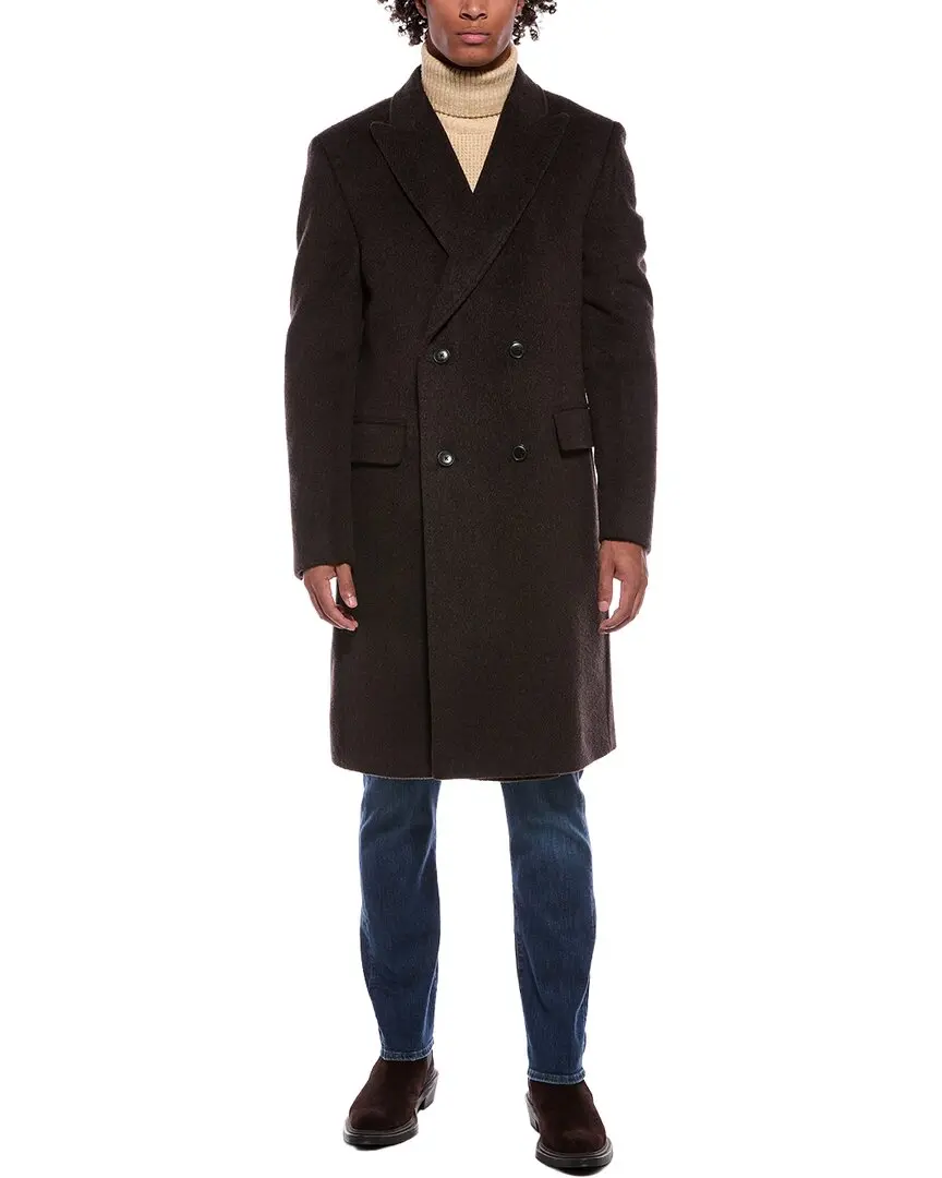 BOSS Hugo Boss Hyde Alpaca & Wool-Blend Coat