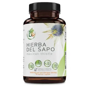Hierba del Sapo (Mexican Thistle) - 90 Vegetable Capsules - 1000mg Per Serving - Authentic 100% Natural Eryngium carlinae - Vegan, Non-GMO & Gluten-Free - Traditional Support for Metabolic Balance & Systemic Cleansing - by BEXPERTSUSA tiktokshopspringglow