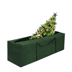 HOMEYA Christmas Tree Storage Bag - Extra Large Christmas Storage Containers, Fits Up to 7.5 Ft Artificial Trees Heavy Duty Oxford Xmas Holiday Tree Bag with Durable Handles & Zipper