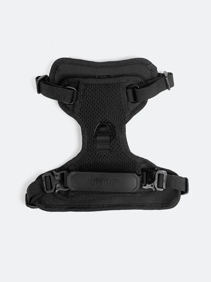 RIFRUF Commuter Dog Harness – Adjustable Everyday Walking Vest Harness with Metal Hardware