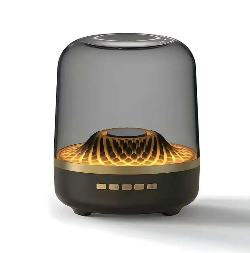 Bluetooth-compatible Speaker, 3D Surround Sound Subwoofer, Colorful Atmosphere Light, Home HighVolume Rechargeable Wireless Smart Speaker,Multifunctional Wireless Speaker