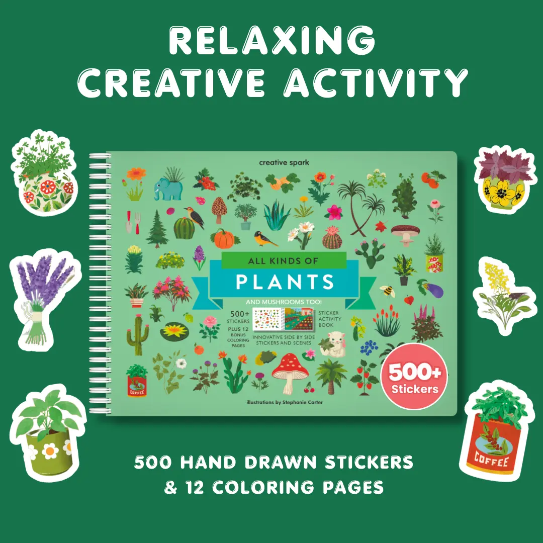 Plants Sticker Book
