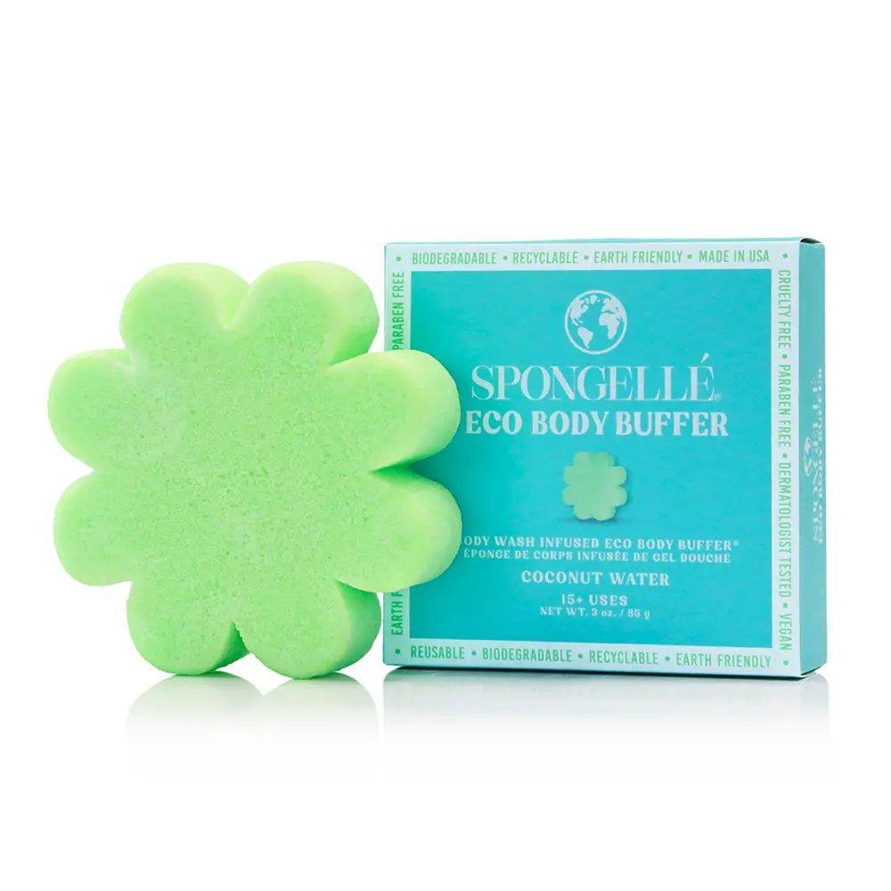 Coconut Water Eco Body Wash Infused Buffer