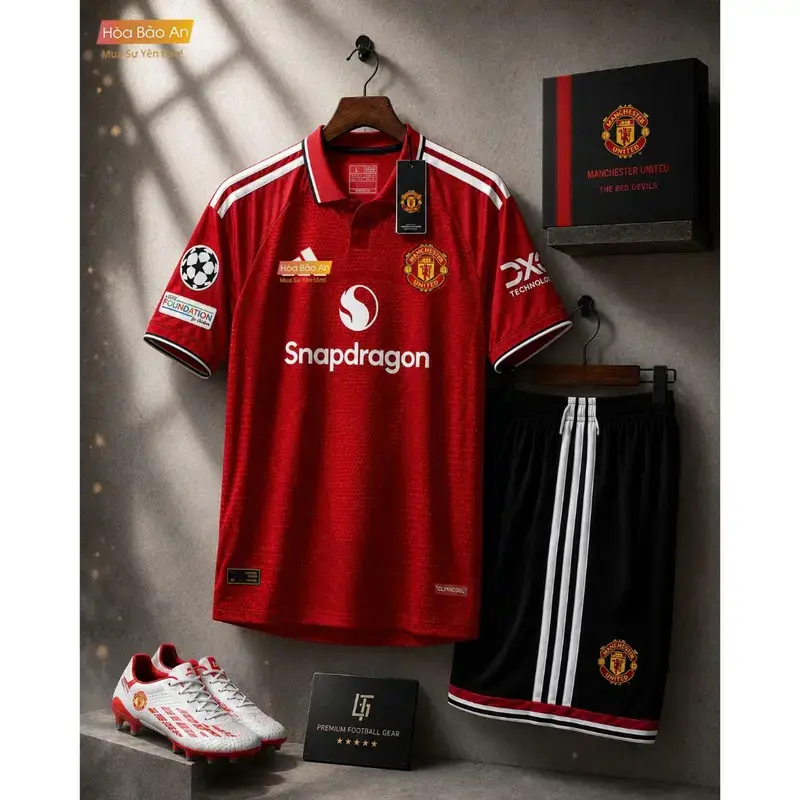 Manchester United Red Home Jersey 2026/27 Football Kit - Fan Edition
