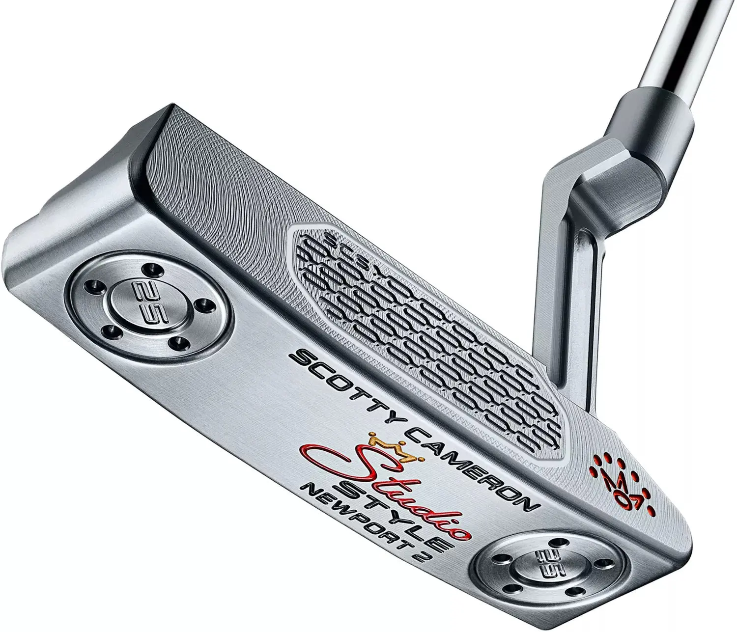 Scotty Cameron Studio Style Newport 2 Blade Golf Putter - Hand-Crafted for Adult Golfers, Classic Head, Precision-Weight, Iconic Sight Lines, Repeatable Stroke, Exceptional Feedback, Studio Look, Ideal for Course Putts