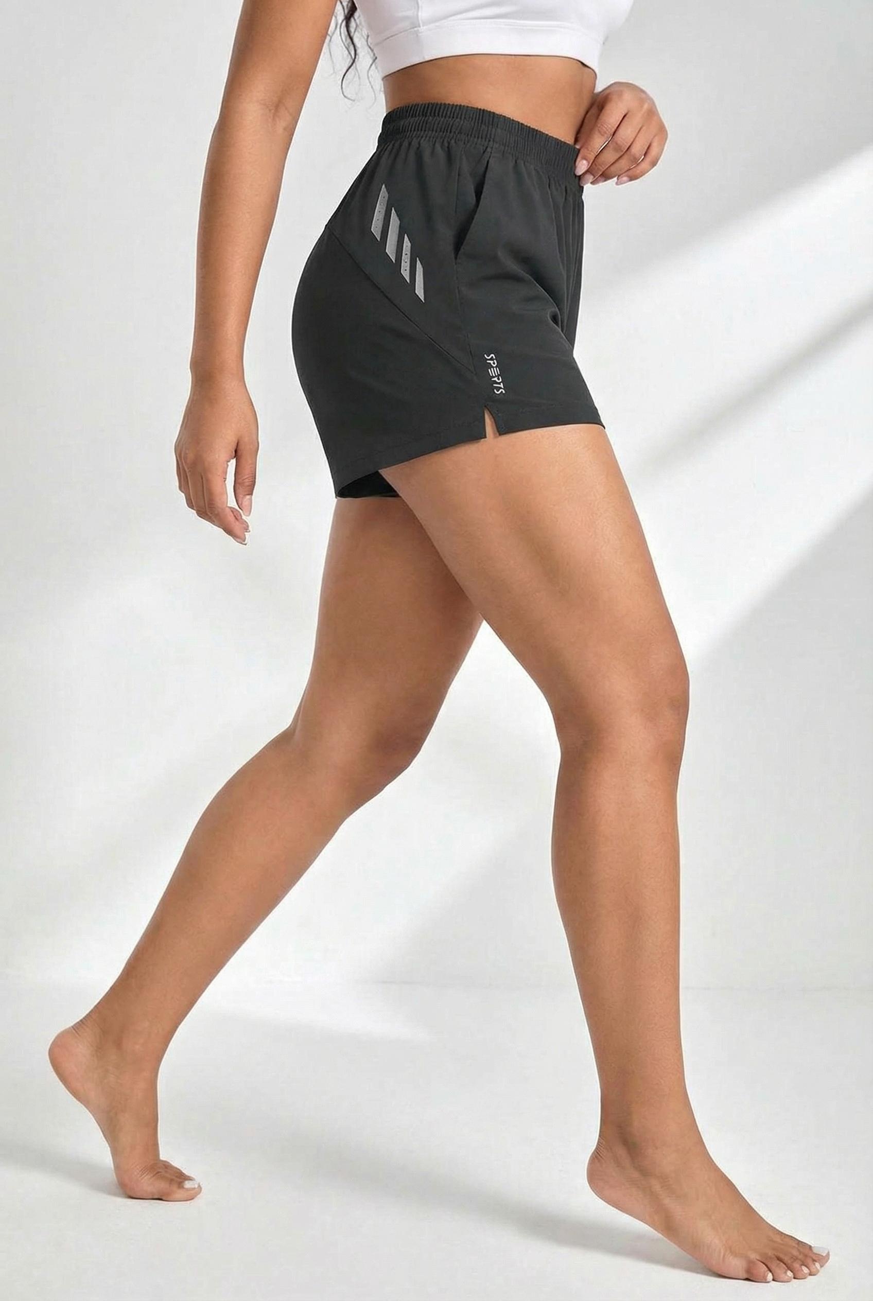 A set of 4 women’s casual shorts, suitable for everyday wear and home—lightweight and breathable, with a fresh, elegant look. Ideal for casual/sport activities, going out, walking, shopping, and social gatherings.