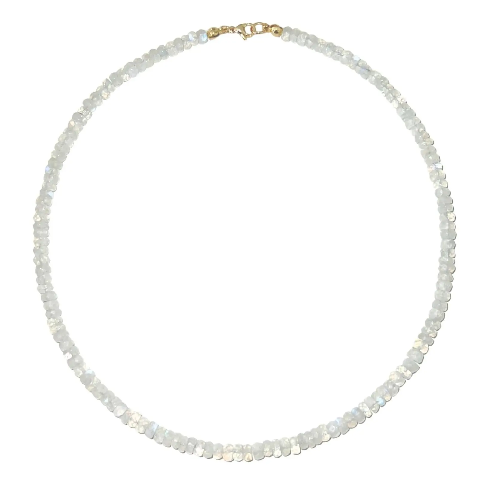 Rainbow Moonstone Necklace