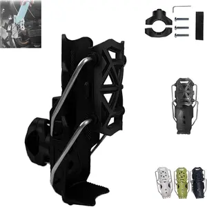 1 PCS 360 Degree Adjustable Bike Motorcycle Handlebar Cup Holder Cage For Water Bottle MTB Road Cycling ADV Motorbike Mount