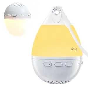 White Noise Sound Machine - Gradient Mode Lumi Egg, Portable Sound Machine with Bluetooth, 26 Soothing Sounds, Night Light, Timer, Noise Canceling for Baby, Adults, Home, Travel & Nursery Gift