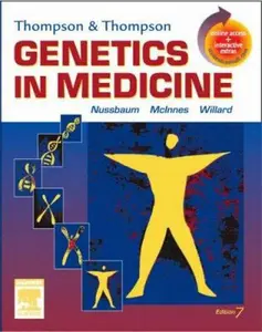 USED-Thompson & Thompson Genetics in Medicine: With STUDENT CONSULT Online Access by Robert L. Nussbaum MD  FACP  FACMG (Paperback)