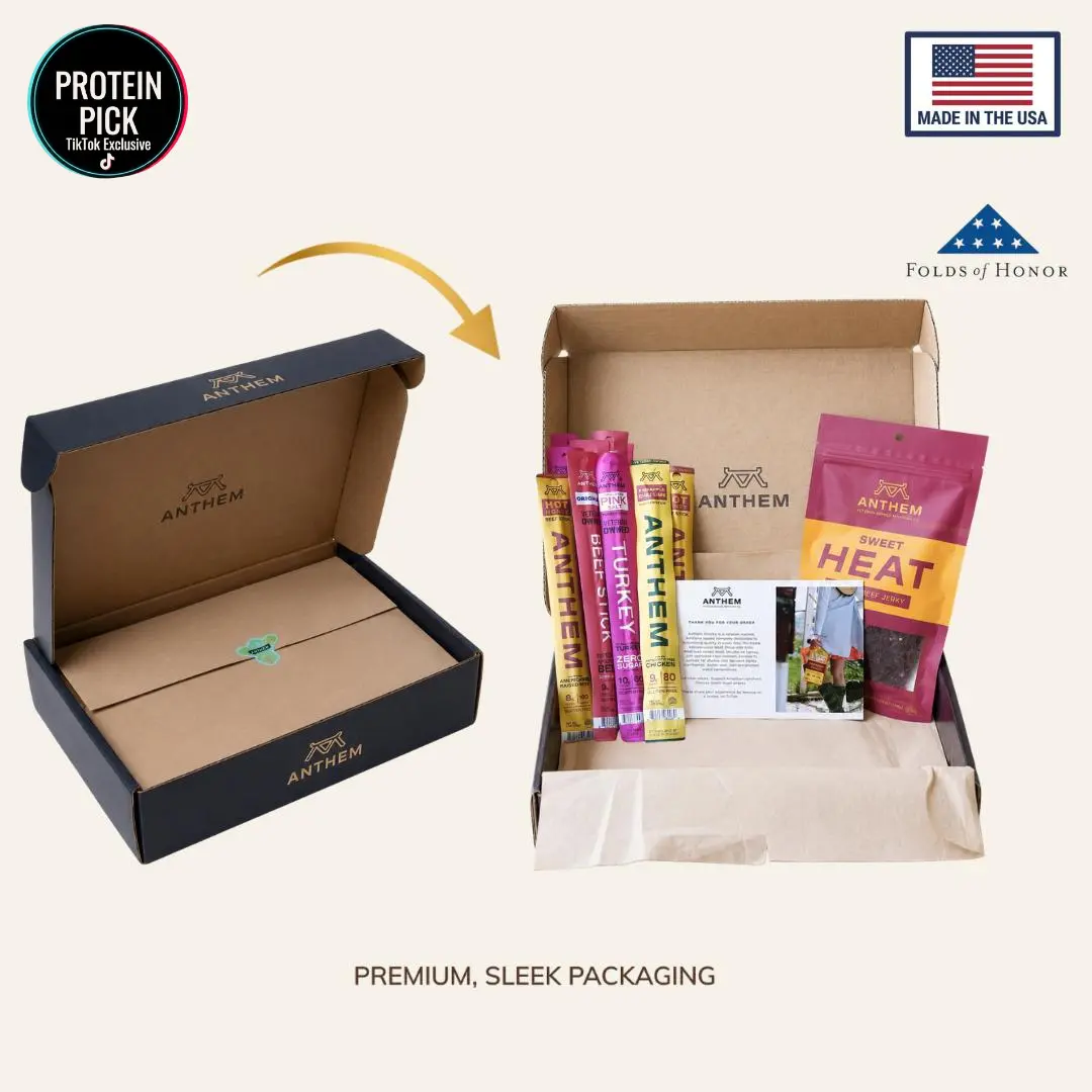 Meat Sticks + Sweet Heat Beef Jerky Variety Pack | TIKTOK EXCLUSIVE | 10 Meat Sticks + 1 Beef Jerky | 4 Different Flavors | Original, Pineapple Chili Lime, Hot Honey, Pink Himalayan Salt | Perfect for gifting