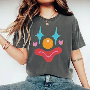 Funny Clown Shirt, Clowncore Shirt, Clown Tee, Clown T-shirt, Clothing, Lover Shirt 6OU