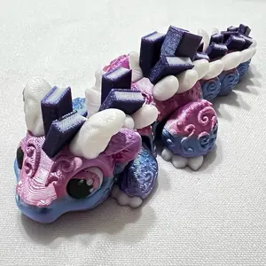Book Dragon - Articulated 3D Printed figurine